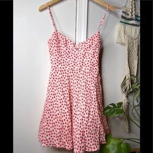 Blue life mini floral dress